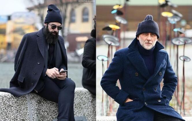 How do you wear a single hair cap in autumn and winter?